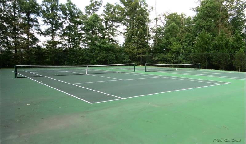 Tennis Courts at Braemar Park