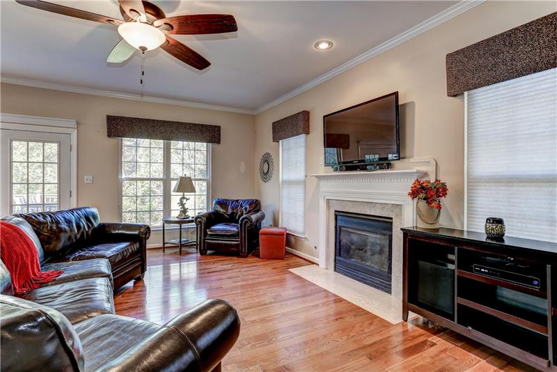 Family Room with Gas Fireplace