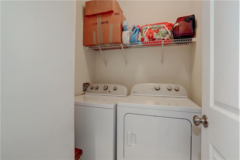 Laundry Room across from Butler's Pantry