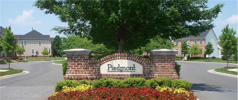 Piedmont Community Entrance (Back Gate)