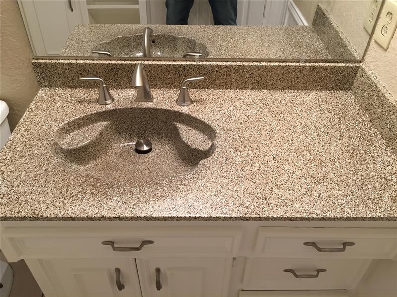 Hall bath sink