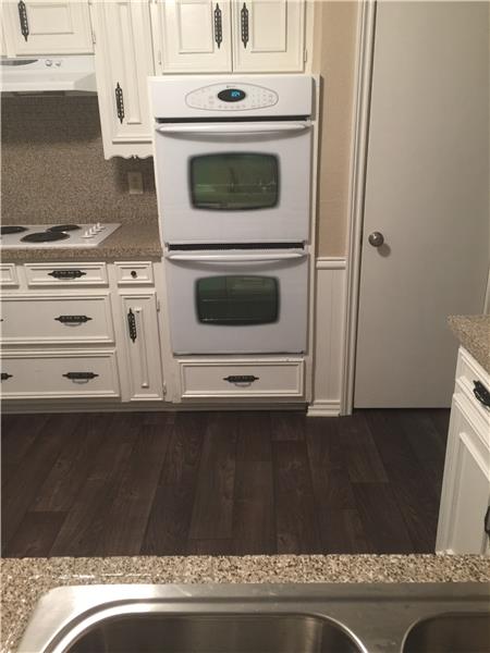 Newer double oven installed