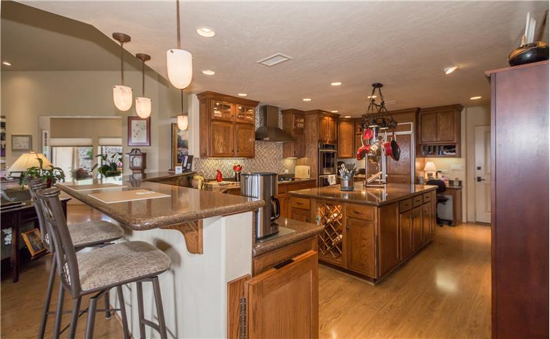 Kitchen view 2