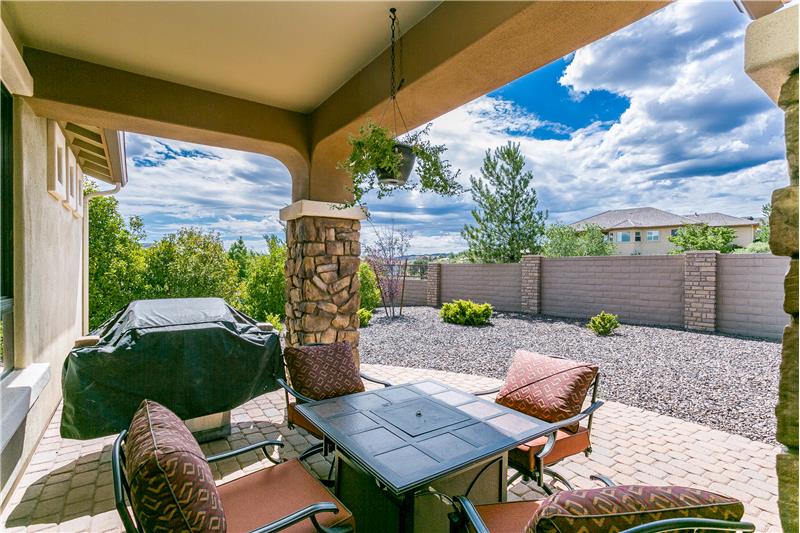Rear Patio