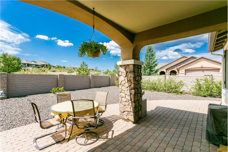 Rear Patio