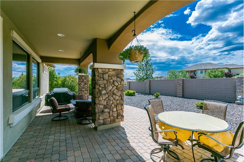 Rear Patio