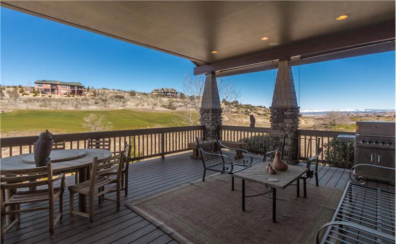 Back Covered Deck