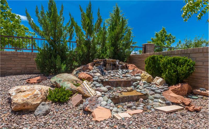 Backyard Fountain