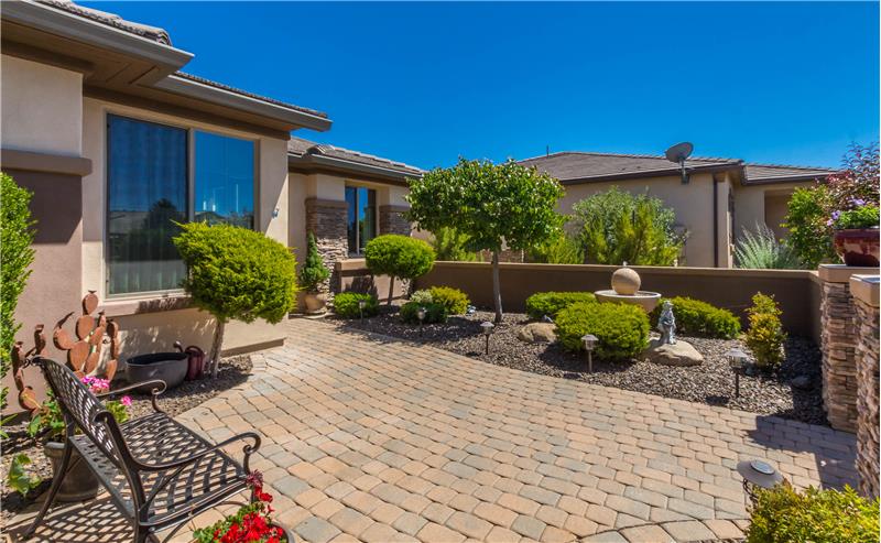 Front Courtyard Patio
