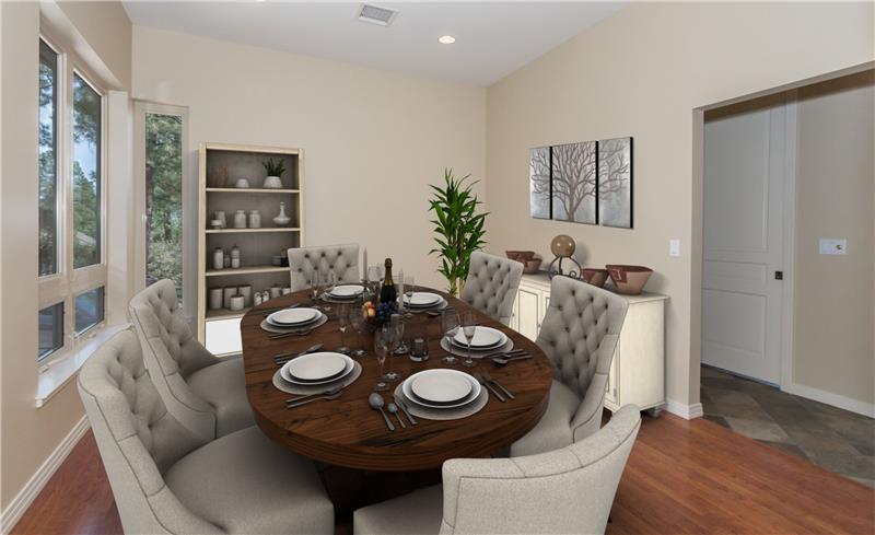 Formal Dining Room-staged