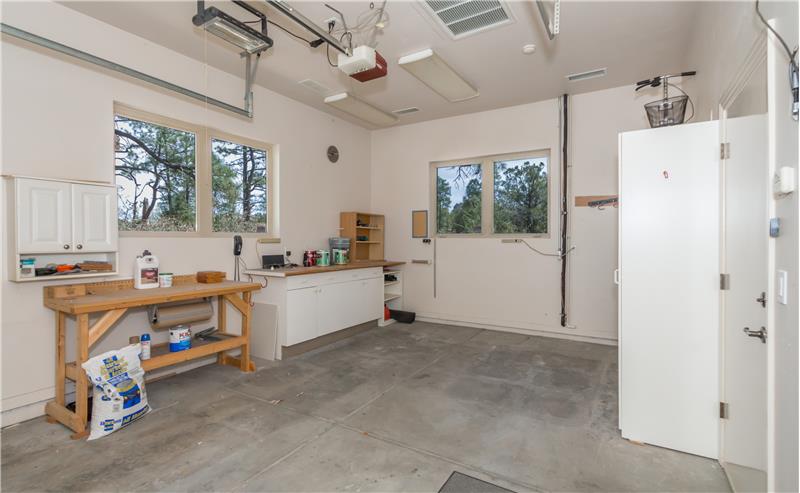 3rd Car Garage With Workshop