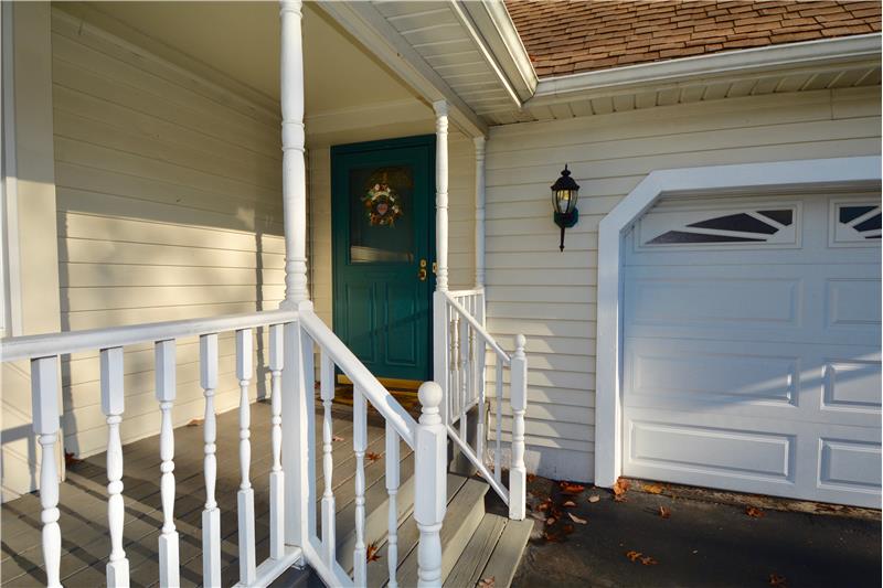 Front Porch and Door