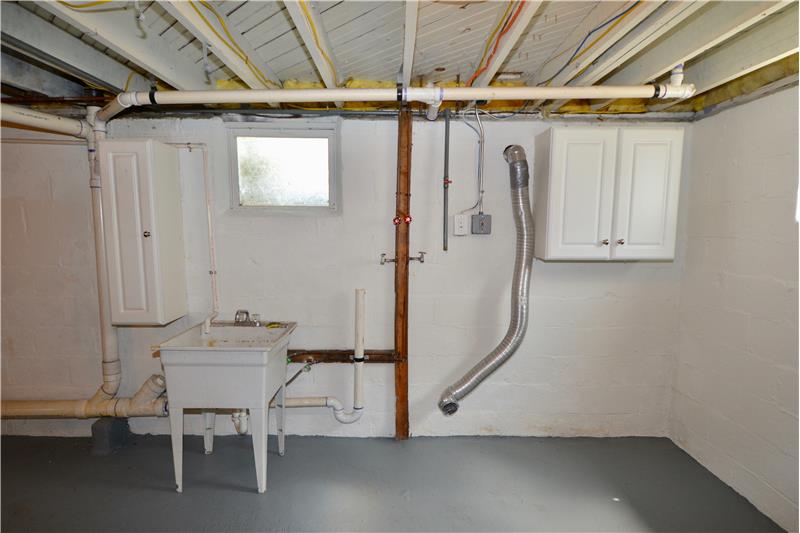 laundry area