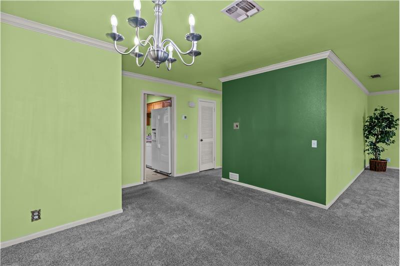 Dining Room/to the left Bedroom