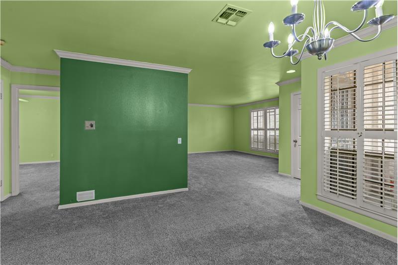 Dining Room/to the right Living Room