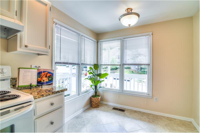 Kitchen with breakfast nook