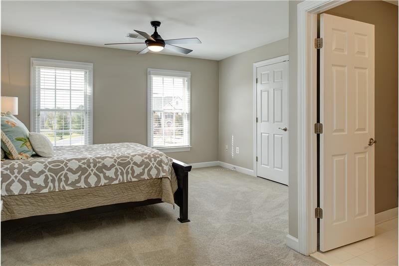 Big Guest bedroom with full bath
