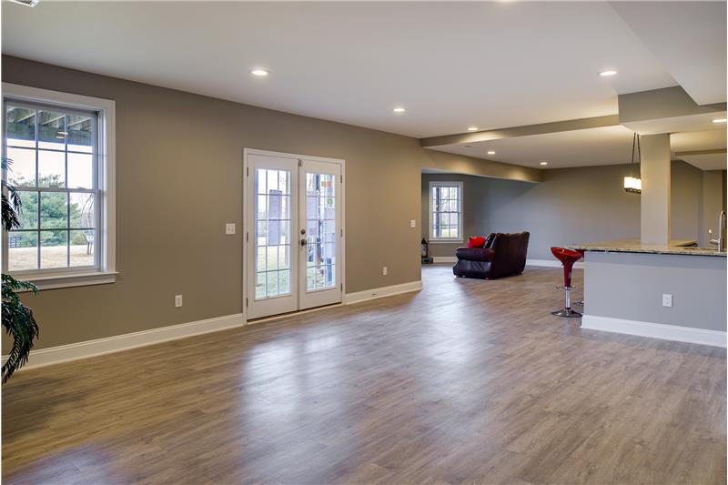 So much room to roam and walk out to your backyard