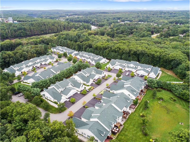 Aerial View of SIlver Pines Complex