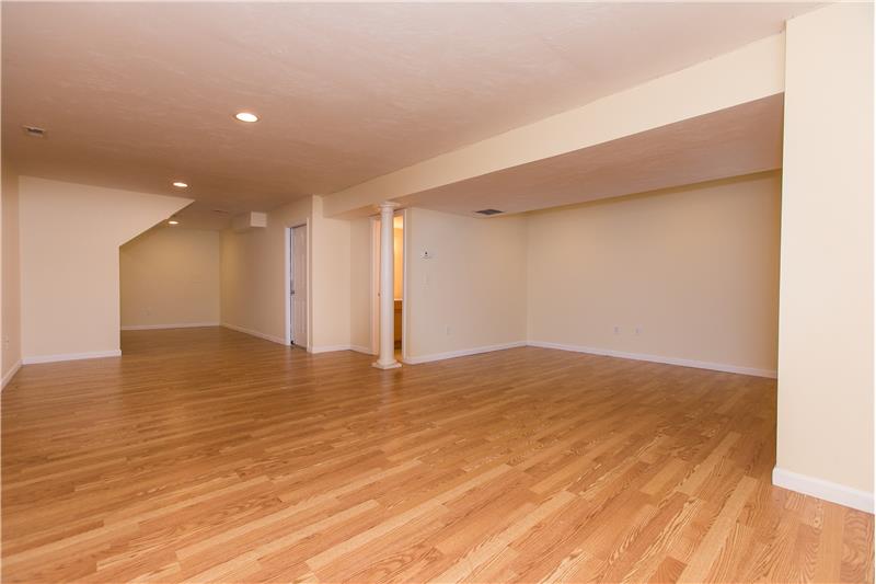 Full Finished Basement with Full Bath