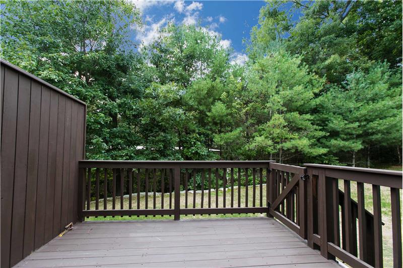 Deck with Privacy Screen