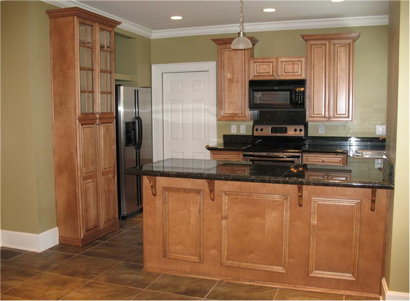 Maple Coffee Glazed Cabinets