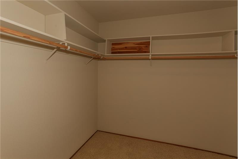 Massive Walk In Master Closet