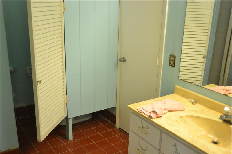 Pool bathroom