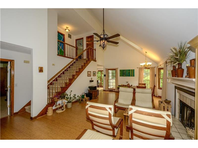 Open and spacious living room