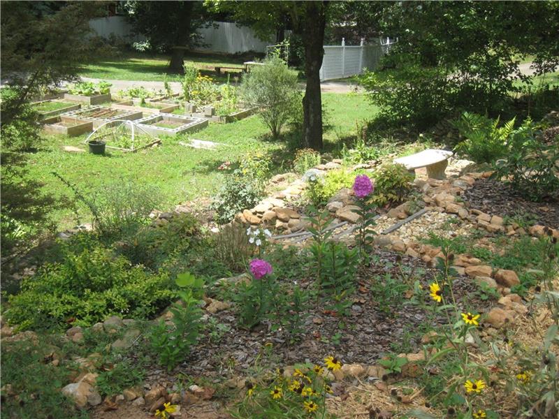 Garden area