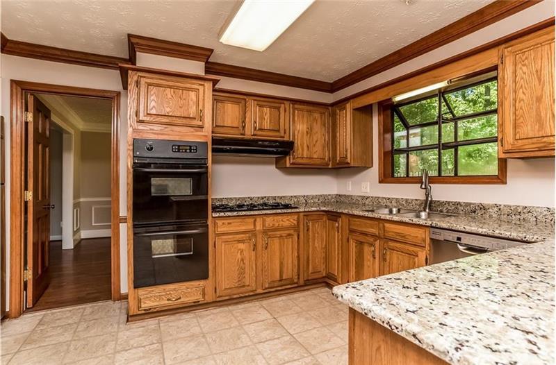 Open and spacious kitchen