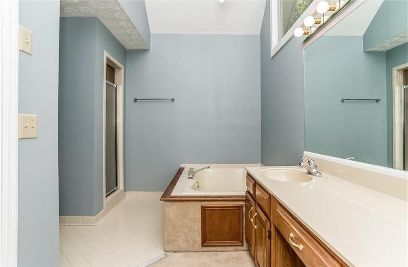 Master bathroom