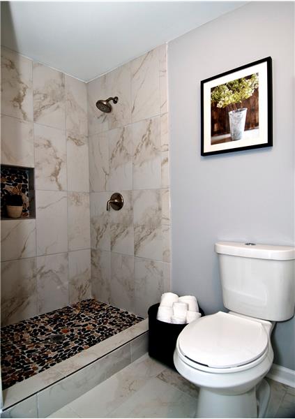 Custom Tile Shower in Master Bath