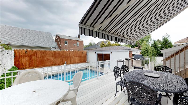 Backyard Pool Area
