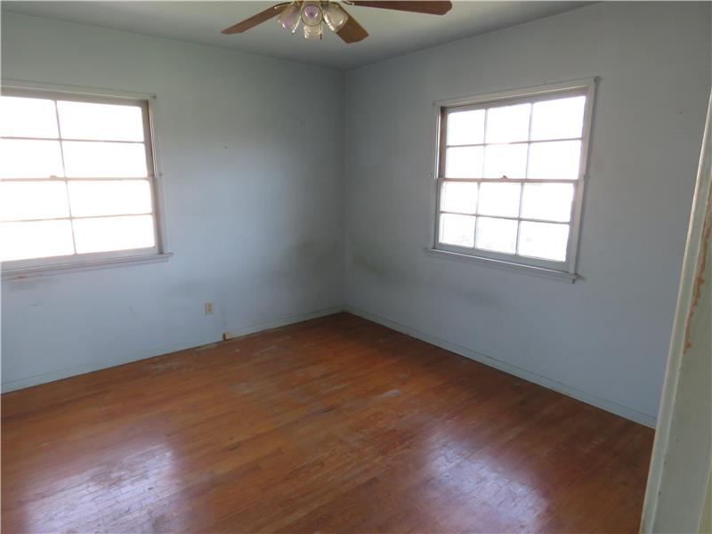 Bedroom with Hardwood Floors