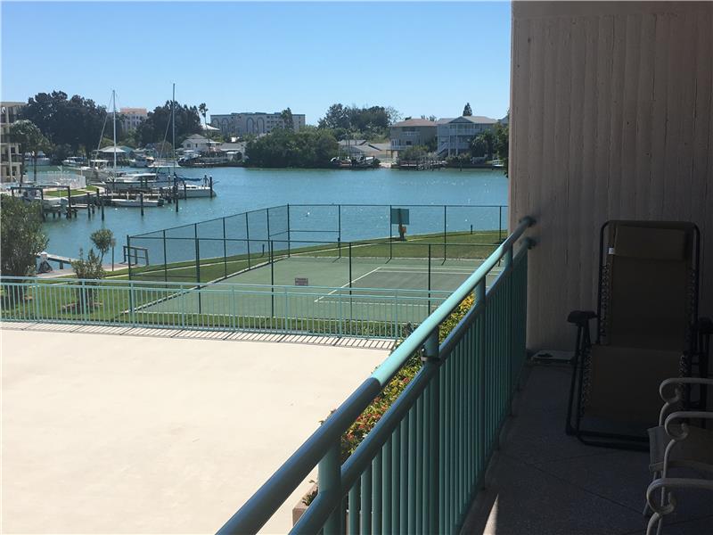 See the Tennis Court right from your balcony