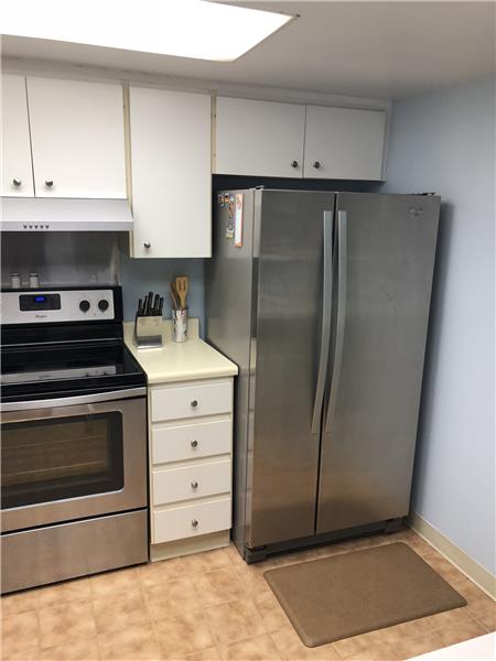 More updated stainless steel appliances in kitchen