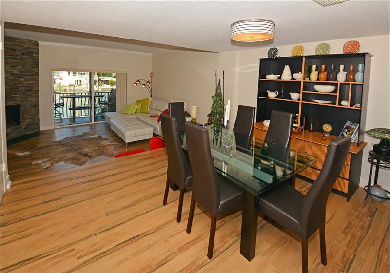 Dining - Opens to Living Room and Kitchen
