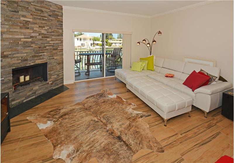 Complete with working fireplace