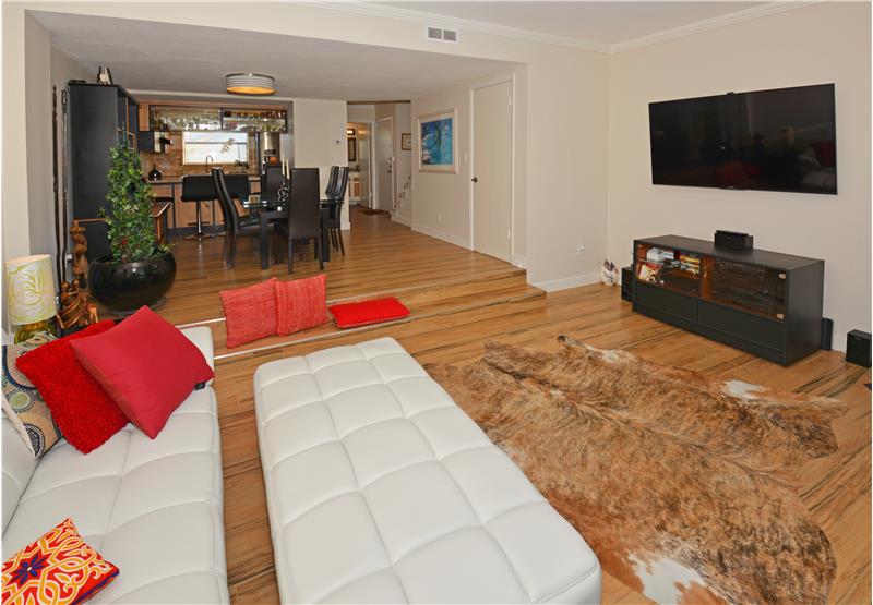 Step Down Living Room - off Dining Area