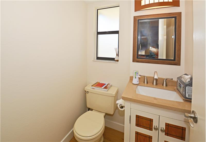 Powder Bath on Main Level