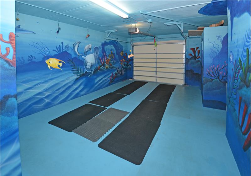 No Boring Garage Here - Custom Mural by Vitale