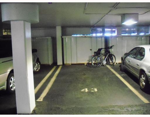 Assigned covered parking with extra storage.
