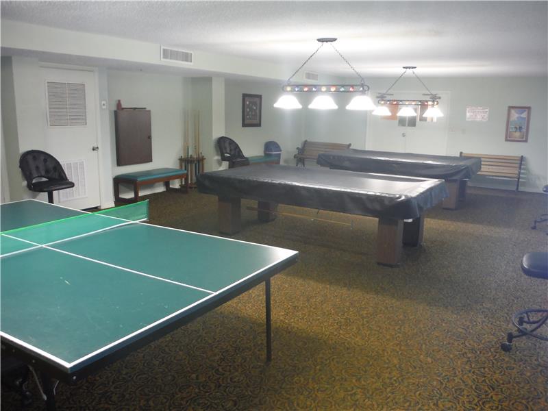 Billiards and Ping Pong