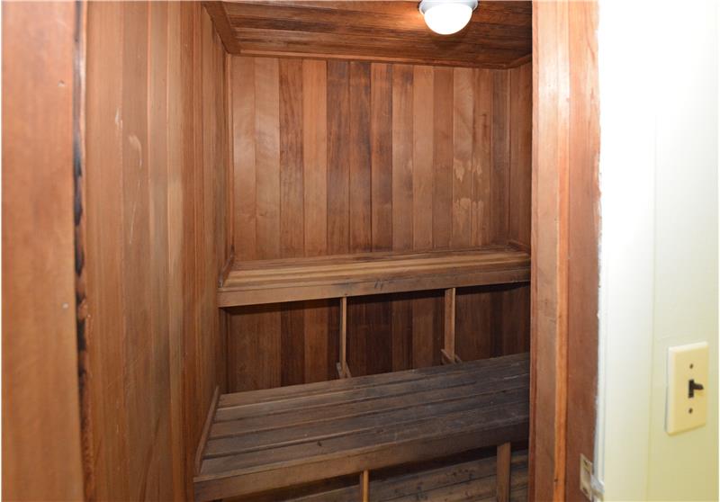 Saunas in Fitness Center