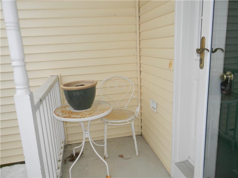 Sitting Area on Front Porch