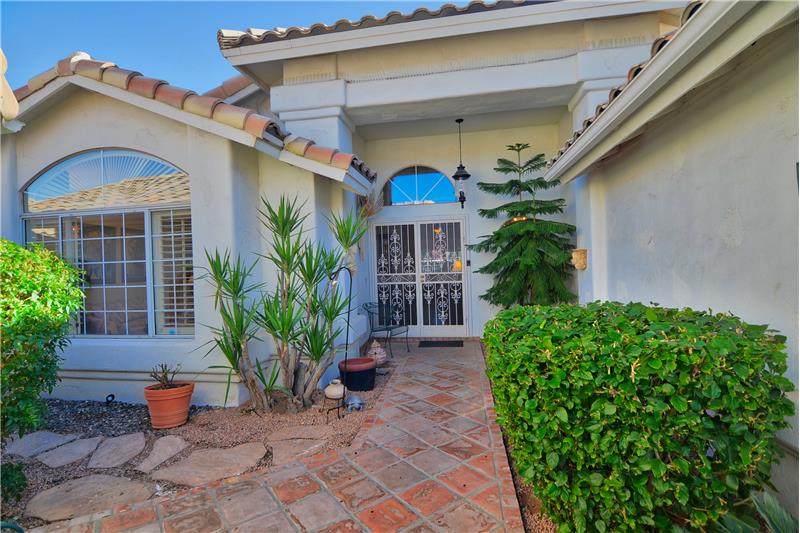 Front Entry to home