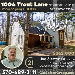 1004 Trout Lane, Gouldsboto, PA