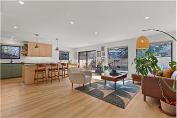 Updated open floor plan