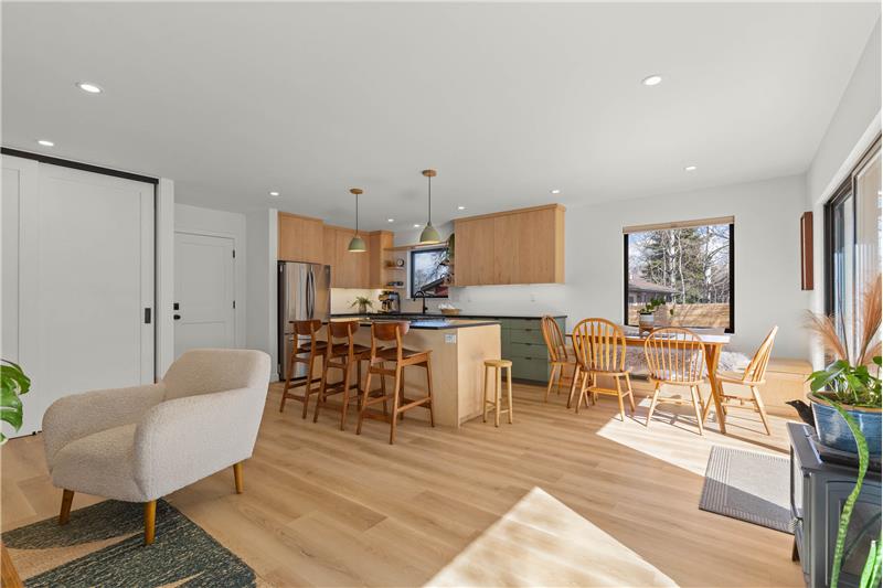 New insulation, drywall, windows